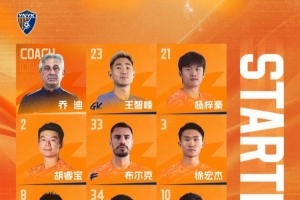 云南玉昆vs重庆铜梁龙今日首发