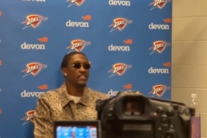 杰伦威谈为切特出头：如果NBA开罚单 我会为队友缴罚款