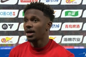 热菲尼奥：很遗憾我们最后没有扭转比分，错过了几次绝佳机会