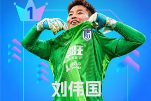 直播吧中超第29轮最佳：刘伟国扑出蓉城冠军点，延续争冠悬念！
