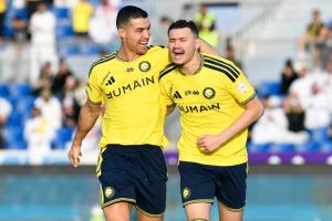 四连胜！利雅得胜利3-1客胜费萨里哈曼 C罗头槌打进生涯第982球