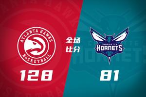 🏀老鹰47分血洗黄蜂 约翰逊19+7+8 维金斯19分 米勒14中2